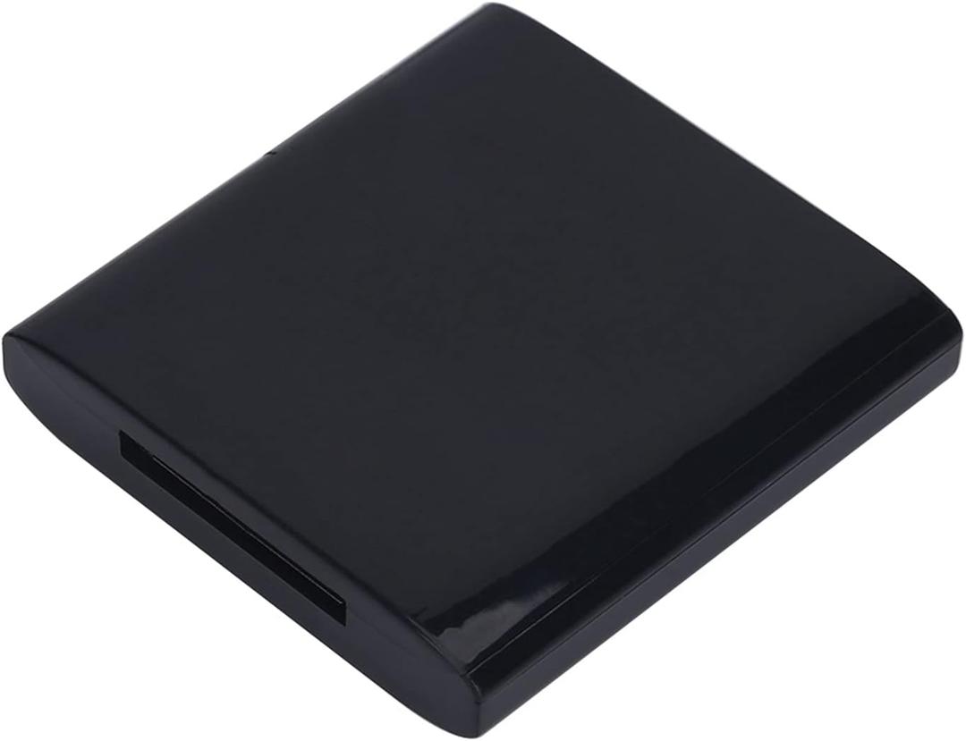 Bluetooth Audio Music Receiver Bluetooth Adapter for 30pin-Enabled Sounddock Dock Speaker White, Black (Optional)(Black)