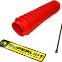 RealTruck SUPERLIFT SUSPENSION Red Shock Boot | 86030 | Universal