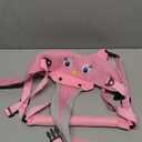 IULONEE Baby Walking Harness Breathable Handheld Kids Toddler Helper Assistant Adjustable Infant Walker Help Baby Walk Stand Up Child Learning Belt for 8-24 Month Old Babies Activity (Pink)