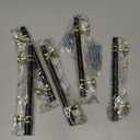 Ravinte Hardware 5 Pack 7.38 Inch Matte Black&Gold Cabinet Pulls Handles Kitchen Cabinet Handles Drawer Pulls Kitchen Cabinet Hardware Dresser Cupboard Handles Drawer Dresser Drawer Pulls 5 Inch CC