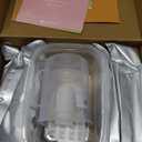 KeaBabies Baby Casting Kit Hands and Feet Mold - 3D Newborn Hand Casting Kit & Stylish Wood Base, Easy DIY Infant Foot Molds 0-9 Months, First Christmas & Baby Keepsake Shower Gifts (Round, Ash Wood)