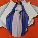 Morph Virgin Mary Costume For Kids, Virgin Mary Costume For Girls, Nativity Outfits For Children, Religious Dress Up Size L