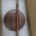 Headphone Stand for Desk, Solid Wood Gaming Headset Stand, Universal Wooden Headphone Stand Hanger, Wooden Headphone Holder with Storage Base for Airpod max and More