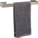 TocTen Bath Towel Rack - Square Base Thicken SUS304 Stainless Steel Towel Bar for Bathroom, Bathroom Bar Accessories Towel Rod Heavy Duty Wall Mounted Towel Holder (Polish Chrome, 16 Inch)