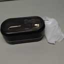 Ultrasonic Jewelry Cleaner, 48KHz Jewelry Ultrasonic Cleaner Machine for All Jewelry, Glasses, Rings, Retainers, Watch Strap, Dentures, 304 Stainless Steel 12oz Cleaning Pod - Black