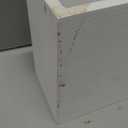 Wood Flatware Organizer, Rustic Utensil & Silverware Holder for Forks, Spoons, Knives, Farmhouse Kitchen Cutlery Caddy Bin Countertop - White