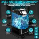 3.0AH Battery Compatible with Makita 18V Battery BL1860B BL1850 BL1850B BL1840 BL1840B BL1830 BL1830B BL1815 BL1815B, for Makita 18V Cordless Tool