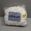 Cat Nest Bed - Premium Self Warming Handwoven Washable Extra Soft Round Cave House for Indoor Kitten & Kitty, Small & Large (Cloud White, Medium)