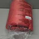 BEDELITE Flannel Sheets King Size Red - Super Soft Fleece Sheets Set Fluffy Extra Plush, 4 Piece(Include Fitted Sheet, Flat Sheet, 2 Pillowcases)