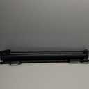 Retractable Safety Baby Gate or Mesh Dog Gate,Durable Portable Mesh Retractable Gate,Easy to Use for Stairs, Doorways, Hallways, Indoor, Outdoor, 33.5" Tall, Up to 45" Wide, Black