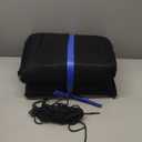 Trampoline Replacement Safety Enclosure Net for 6 Straight Poles Round Frame Trampolines, Breathable and Weather-Resistant Trampoline Net with Adjustable Straps (Net Only)