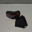 SPOSUNE Ski Goggles Over Glasses with Dual lens, Anti-fog Anti-UV Snow Goggle for Men Women Youth Skiing Snowmobile (Black Frame + Magenta Lens Vlt 35%)