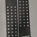 Aluminum Alloy Window Center Pillar Trim Compatible for Silverado/GMC/Sierra 2019+ Car Exterior Accessories(A)