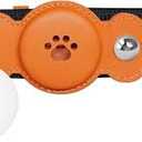 GPS Tracker for Dogs, Pet Tracking Smart Collar, No Monthly Charge, IP67 Waterproof Dog Collar, GPS Tracker Collar for Dogs, Adjustable Size, S/M/L Dog GPS Tracker Collar with Dog Locator Orange One