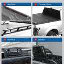 JOYTUTUS Truck Bed Bike Rack Mount, Bike Rack for Pickup Truck Bed, No Remove Tire, Anti-Wobble Bike Holder, Strengthened Metal Bicycle Mount