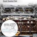 Head Gasket Set HS26541PT for Chrysler for Dodge 3.6L DOHC VIN g Long-lasting Sealing Valve Cover Gasket and Seal Metal,Rubber 1 Set