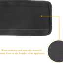 6 PCS Refrigerator Door Handle Covers Water-Resistant Kitchen Appliance Decors Handles Anti-Static Anti-Skid Protector Keep Off Stains Dust Fingerprint, Marble Gold Gray White