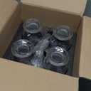 Mfacoy Glass Coffee Mugs Set of 4, Clear Large Coffee Mug 15 Oz With Handles for Hot Beverages, Clear Mugs for Tea, Cappuccino, Latte, Espresso Coffee, Juice, Glass Coffee Cups | Large Coffee Mug, With Handles, for Hot Beverages, Clear Mugs, for Tea, Cappuccino