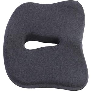 Office Chair Cushion Memory Foam Ergonomic Breathable Chair Pad for Home Office Comfortable Support Seat Cushion for Long Hours Sitting