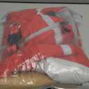 FUAMEY Dog Coat for Large Dogs,Waterproof Dog Winter Jacket with Harness Built in Puppy Cold Weather Coats Reflective Pet Vest with Zipper Warm Fleece Dogs Snowsuit Windproof Red XXL (XXL(chest:35in))