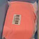 Neon Orange Crop Top Swim Bathing Suit - Women Bikini Swimsuit High Neck Bra Tie Knot Top Only 2025, XL