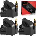 Set of 3 Ignition Coil Pack Compatiable with Buick& Cadillac& Chevy& GMC& Isuzu& Oldsmobile& Pontiac Grand Prix 1991-2008, Ignition Coils Replacement for 10467067 DR39 E530C D555 C849 5C1058