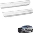 Front Interior Armrest Pull Door Handle Grab Trim Molding Fit for Ford Escape 2013-2019 Replace CJ5Z7822621BA CJ5Z7822620AA Grab Trim Molding Silver