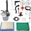 591378 Carburetor Replacement for B & S 697978 796321 696132 696133 796322 697351 699958 699966 698455 695918 694952 695919 695330 796323 695920 695328 Snowblower Carb