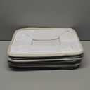 BALEINE 3 Pack Fabric Storage Bins for Shelves, Linen Storage Baskets for Organizing, Decorative Closet Bins for Clothes, Home (Grey, 15"x11"x9.5")