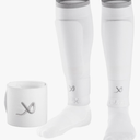 LUX Soccer Sleeves w/FREE Guard Stays for Men/Boys/Youth Compatible w/Soccer Grip Sock
