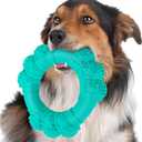Indestructible Dog Chews - Super Duty Chew Toys for Aggressive Dogs, Puppy Teething Relief & Interactive Play (Green)