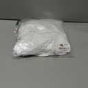 GOKATOSAU Women's Off Shoulder Folded Neck Tiered Ruffle Hem Bodycon Ruched Waist Mini Dress White (White)