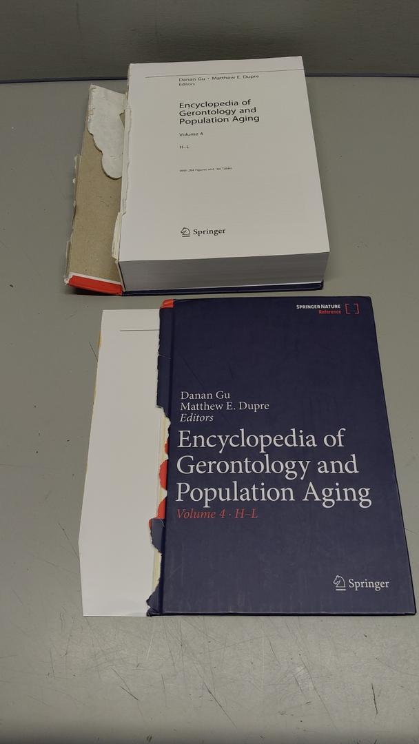 Encyclopedia of Gerontology and Population Aging, Kindle | Justbid