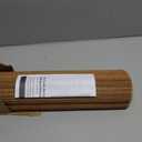 LazBlinds 100% Blackout No Drill Bamboo Roman Shades, Cordless Bamboo Blinds for Indoor Windows, Room Darkening Shades for Home & Patio, Thermal Insulated, Acron, 22" W x 48" H