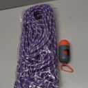50FT* 3/8 inch, Purple Long Rope Leash for Dog Training 50FT* 3/8 inch, Purple, Reflective Threads Check Cord Recall Training Agility Dog Lead for Large Medium Small Dogs, Dog Tie-out cable for Playing, Camping, or Backyard