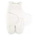 Tadpoles Super Soft Plush Sherpa Swaddle Wrap - Ivory - Microfiber Plush Polyester Sherpa - Soft, Smooth & Durable - Fits Babies 0-12 Months - Car or Crib