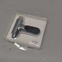 Shower Thermometer Led Digital Display Baby Bath Water Fahrenheit Celsius Thermometer 360Rotating Screen for Home Bathroom Kitchen (Silver)