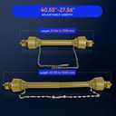 ECCPP [40.55"-27.56" ] PTOShaft,1-3/8" PTO Drive Shaft,Series 1 Tractor PTO Shaft, 16-25Pk, Yellow pto drive shaft,Suitable for small and medium-sized vehicle models