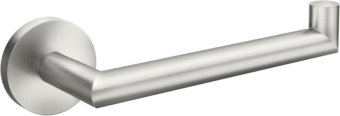 Moen Y5709BN Modern Single Post Toilet Paper Holder, Brushed Nickel