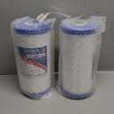 PUREPLUS 5 Micron 10" x 4.5" Whole House Sediment and Carbon Water Filter Replacement Cartridge for GE FXHTC, GXWH40L, GXWH35F, GNWH38S, Culligan RFC-BBSA, WRC25HD, PP10BB-CC, Pentek RFC-BB, 2Pack