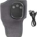 Cordless Ankle Heating Pad, Rechargeable Heated Foot Brace Wrap, 5 Heat Levels, 3 Vibration Modes, Ankle Heating Pad Wrap