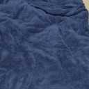 American Soft Linen Oversized Bath Sheet 40x80 Extra Large for Bathroom, 600 GSM 100% Cotton Turkish Jumbo Bathsheet Towels for Adults, Navy Blue Bath Sheet