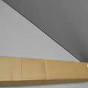 Joydeco Cordless Roman Shades, Linen Window Blinds, 44" W×75" H, Linen