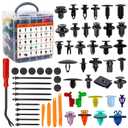 1725 Pcs Bumper Clips Car Retainer Clips & Auto Fasteners Assortment Plastic Push Rivets Fender Clips - 35 Most Popular Sizes Door Trim Panel Clip Set for Toyota GM Ford Honda Chevy
