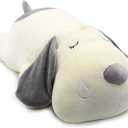 Very Soft Dog Big Hugging Pillow Plush Puppy Stuffed Animals Gray 23.5"