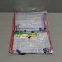 JARLINK 18 Pack 8 Sizes Mesh Pouch, 9 Colors, Waterproof Zipper Bags Document Multipurpose Travel Bags for Office, School, Board Game, Puzzles, Cosmetics, Travel Accessories, and Home Organization