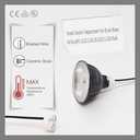 2 x LUCKY STAR MR16 Socket, GU5.3 Socket, LED Halogen Lamp Ceramic Wire Connector Base Socket Adapter MR16 MR11 GU5.3 Socket (10) Pack.