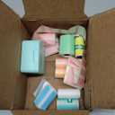 Mini Thermal Printer - 8 Rolls 50x15mm White Self-Adhesive Label Maker Tape for Portable Printer, Sticker Labels for Home Office School Organization