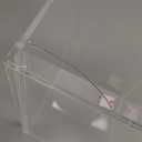 Face Mask Dispenser Acrylic Masks Storage Box Hygiene Station with Cover for Disposable Masks, Tabletop Holder, High Clarity Mask Case for Home Office Car