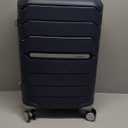 Samsonite Freeform 21-Inch Hardside Carry-On Luggage - Hardshell Carry-On Suitcase - TSA, Airline-Approved - Expandable Hard Shell, Smooth Rolling Spinner Wheels for Lightweight Travel - Navy